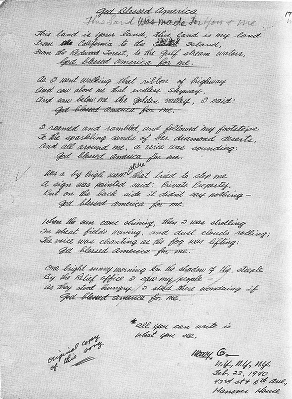 Image from "On Woody Guthrie's 100th Birthday, as Relevant as Ever?"
